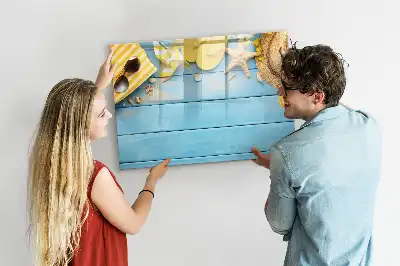Tableau magnétique à dessiner accessoire de plage