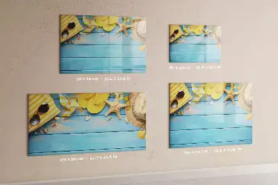 Tableau magnétique à dessiner accessoire de plage