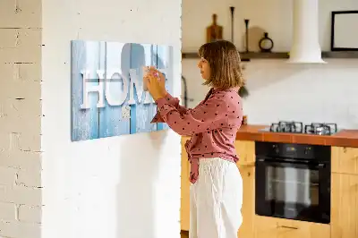 Tableau magnétique pour dessiner modèle Texte Maison