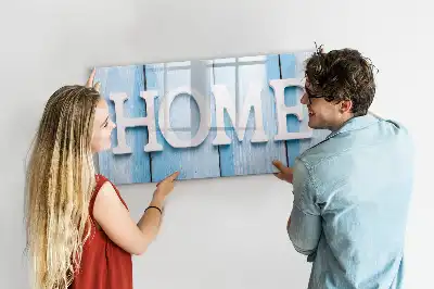 Tableau magnétique pour dessiner modèle Texte Maison