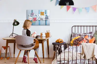 Tableau magnétique pour dessiner modèle Texte Maison