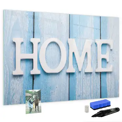 Tableau magnétique pour dessiner modèle Texte Maison