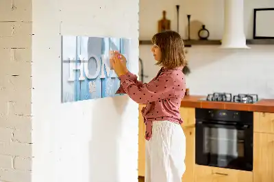 Tableau magnétique pour dessiner modèle Texte Maison