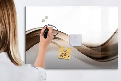 Tableau magnétique à dessiner modèle ligne d'abstraction