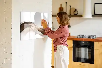 Tableau magnétique à dessiner modèle ligne d'abstraction