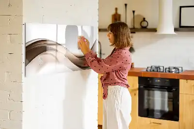 Tableau magnétique à dessiner modèle ligne d'abstraction