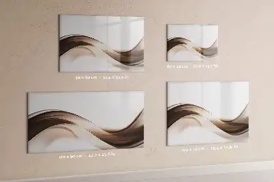 Tableau magnétique à dessiner modèle ligne d'abstraction