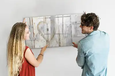 Tableau magnétique de dessin modèle Texte Amour