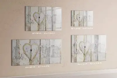 Tableau magnétique de dessin modèle Texte Amour