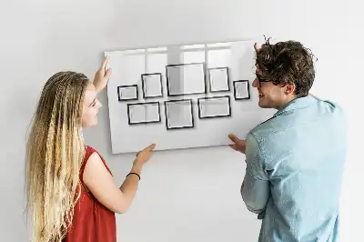 Tableau magnétique à dessiner avec cadre noir