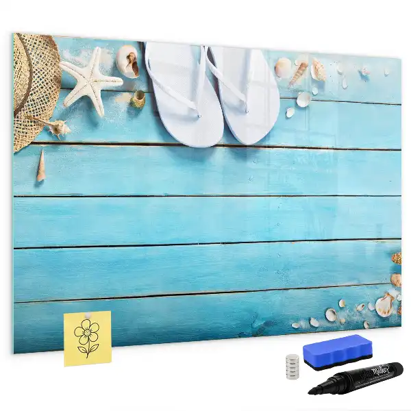 Tableau magnétique à dessiner accessoire de vacances