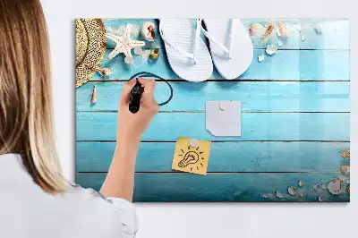 Tableau magnétique à dessiner accessoire de vacances