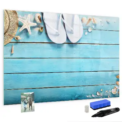Tableau magnétique à dessiner accessoire de vacances