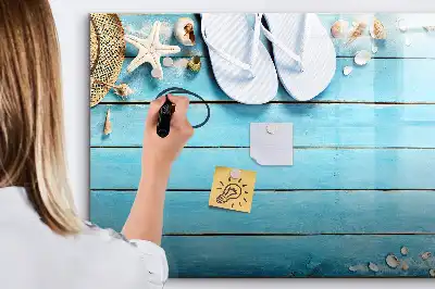 Tableau magnétique à dessiner accessoire de vacances
