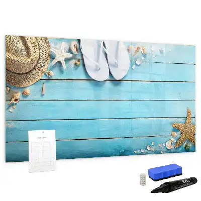 Tableau magnétique à dessiner accessoire de vacances