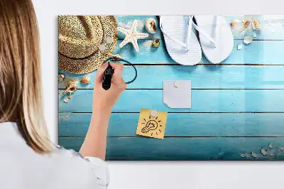Tableau magnétique à dessiner accessoire de vacances