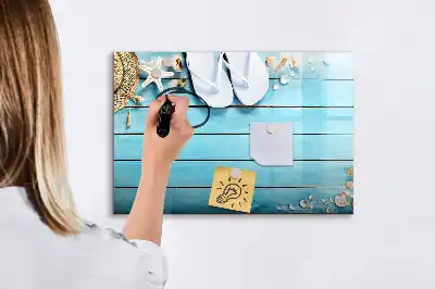 Tableau magnétique à dessiner accessoire de vacances