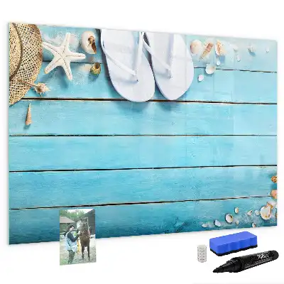 Tableau magnétique à dessiner accessoire de vacances