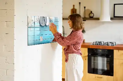Tableau magnétique à dessiner accessoire de vacances