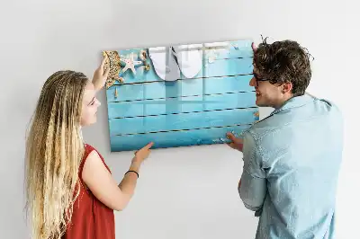 Tableau magnétique à dessiner accessoire de vacances