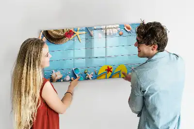 Tableau magnétique à dessiner accessoires de plage
