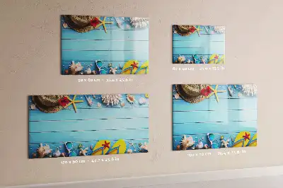 Tableau magnétique à dessiner accessoires de plage