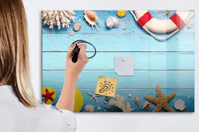 Tableau magnétique pour dessiner gadgets de plage