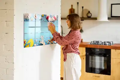 Tableau magnétique pour dessiner gadgets de plage