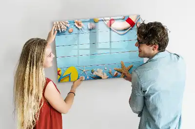Tableau magnétique pour dessiner gadgets de plage