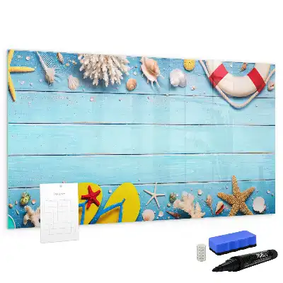 Tableau magnétique pour dessiner gadgets de plage
