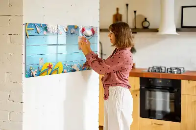 Tableau magnétique pour dessiner gadgets de plage