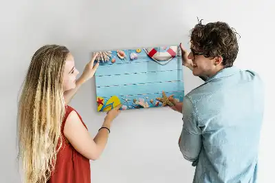Tableau magnétique pour dessiner gadgets de plage