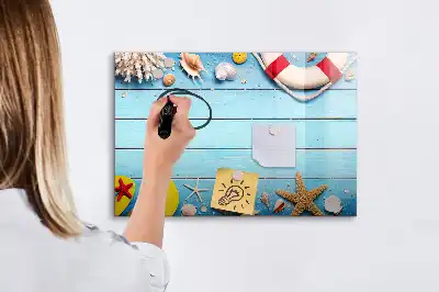 Tableau magnétique pour dessiner gadgets de plage