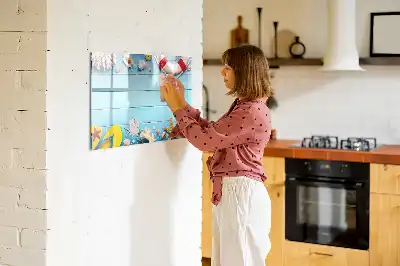 Tableau magnétique pour dessiner gadgets de plage