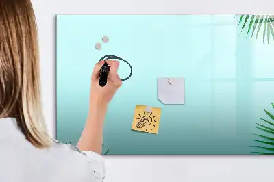 Tableau magnétique pour dessiner motif feuilles exotiques