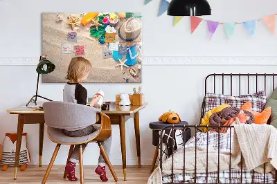 Tableau magnétique pour dessiner accessoires d'été