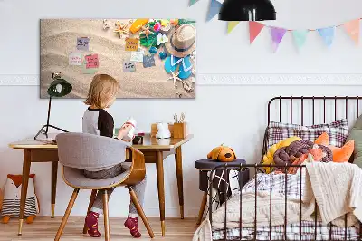 Tableau magnétique pour dessiner accessoires d'été