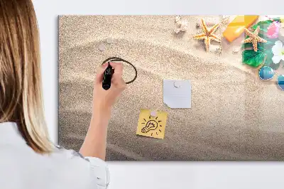 Tableau magnétique pour dessiner accessoires d'été