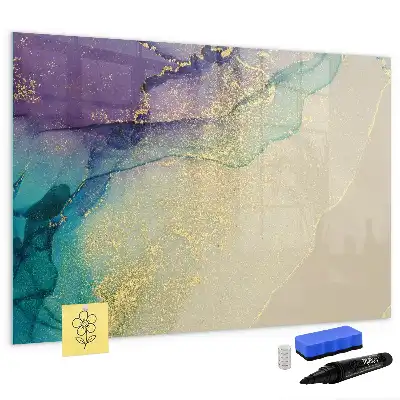 Tableau magnétique à dessiner motif abstraction élégante