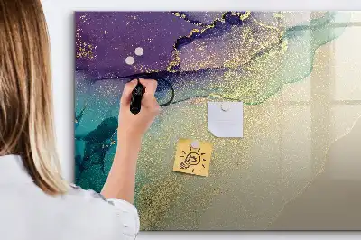 Tableau magnétique à dessiner motif abstraction élégante