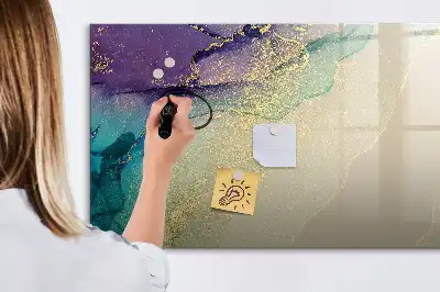 Tableau magnétique à dessiner motif abstraction élégante