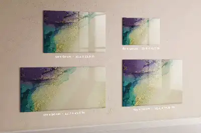Tableau magnétique à dessiner motif abstraction élégante