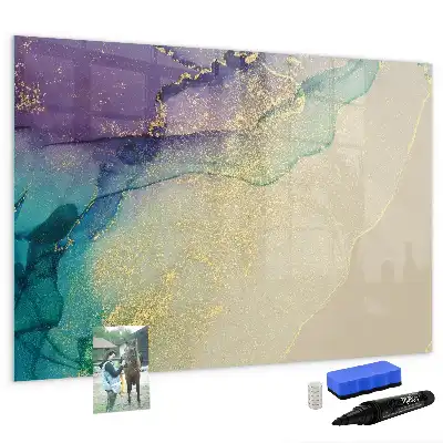 Tableau magnétique à dessiner motif abstraction élégante