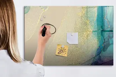Tableau magnétique pour dessiner marbre coloré