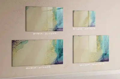 Tableau magnétique pour dessiner marbre coloré