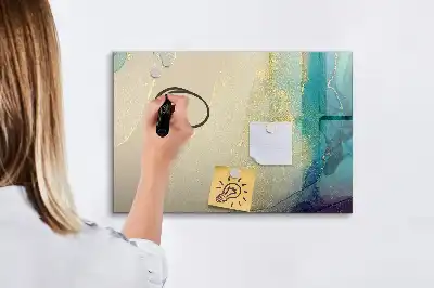Tableau magnétique pour dessiner marbre coloré