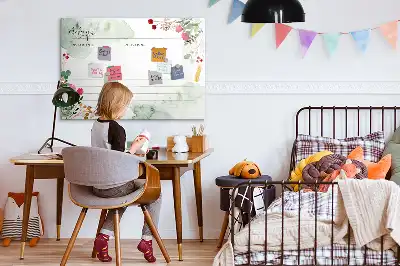 Tableau magnétique pour dessiner modèle espace recette