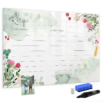 Tableau magnétique pour dessiner modèle espace recette