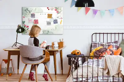Tableau magnétique pour dessiner modèle espace recette