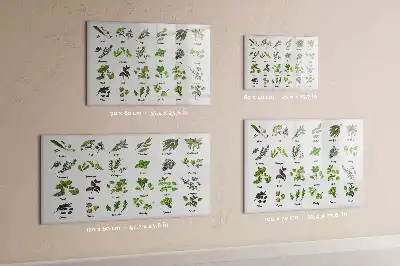 Tableau magnétique à dessiner modèle types d'arbres